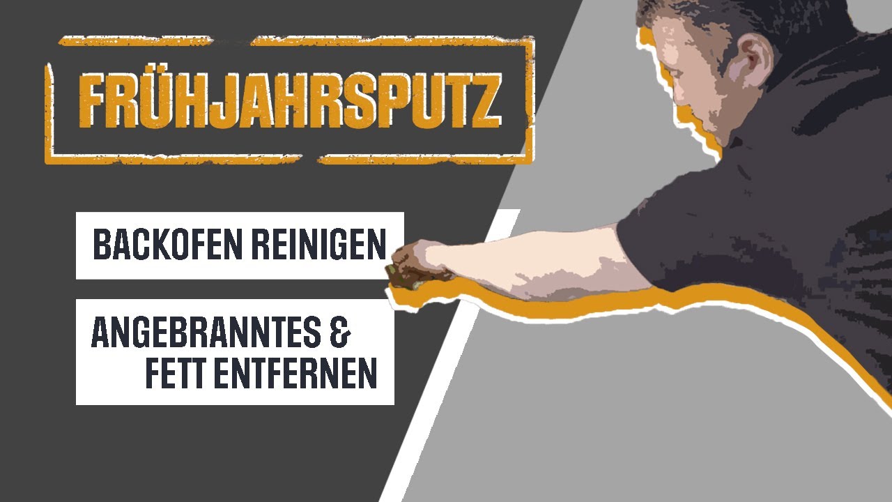 Backofenreinigung – Entfernung von Fett und eingebranntem Schmutz