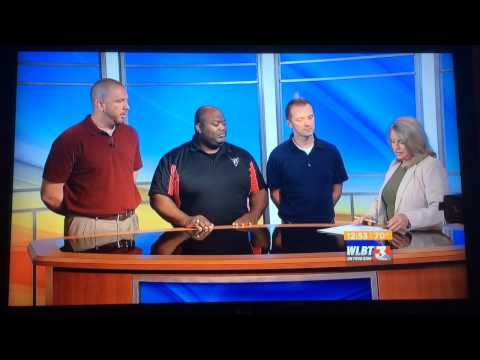 Pearl, Petal, and Clinton Indoor Percussion directors on WLBT news 05-18-2015