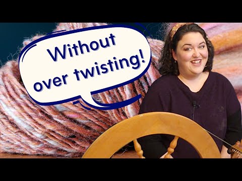 Spinning Singles Yarn With Consistency - A Tutorial from Start to Finish!