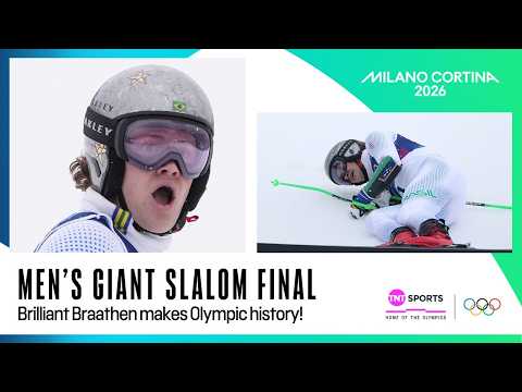 Pinheiro Braathen makes history with Brazil's first Winter Olympics medal 🇧🇷 | Winter Olympics 2026