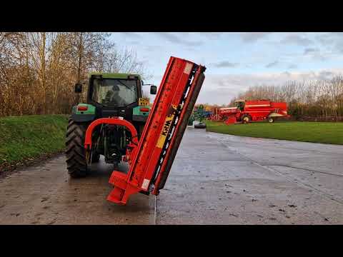 2007 KRM Super Pellicano 2100 side arm flail mower 23527