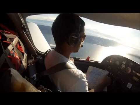 DA20 Long Cross Country Boundary Bay to Powell River