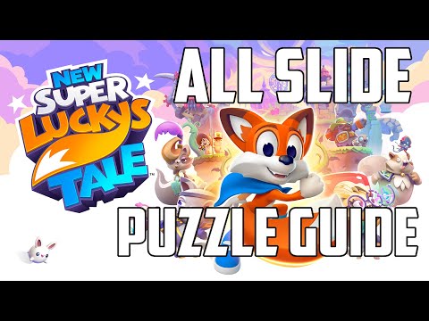 New Super Lucky's Tale - All Slide Puzzle Guide (Sky Castle, Wrestful Retreat & Gilly Island)