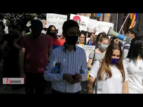 Ադրբեջան ագրեսոր, մեր պահանջն արդար է. ՀՅԴ ի երթը՝ ՄԱԿ ի գրասենյակ