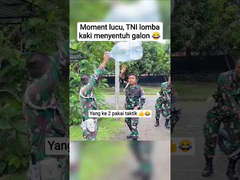 TAKTIK YANG JITU😂‼️#tni #militer #tentara