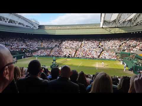 Wimbledon Final 2019 - Roger Federer misses the second match point vs. Novak Djokovic