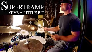 Supertramp/Roger Hodgson - Give A Little Bit Drum Cover (High Quality Audio) ⚫⚫⚫