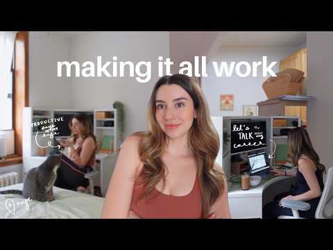 life is getting busier lately ☕✨ productive days in nyc & chats about my career