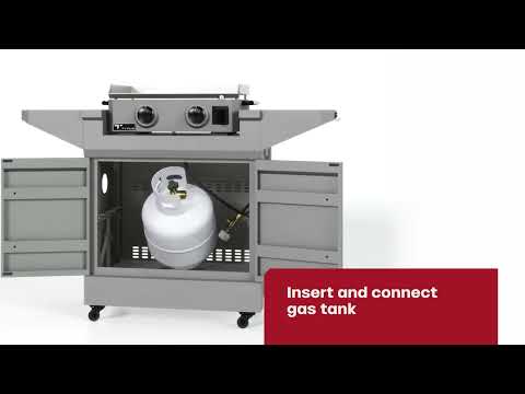 TYTUS Emberwood Grill & Prep Cart Assembly Video