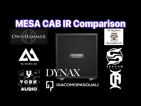 8 of MESA Recto Oversized 4X12 Cabinet IR Comparison!