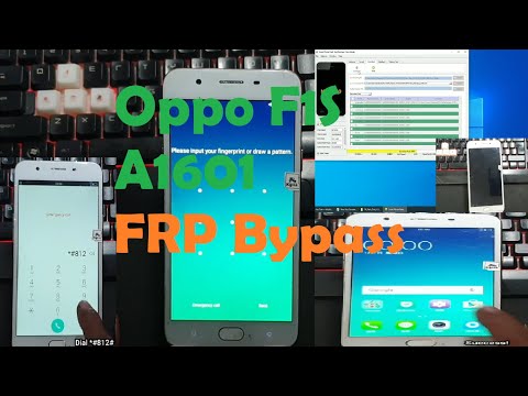 Oppo F1S A1601│Screen Lock Removal Via SP Flash Tool