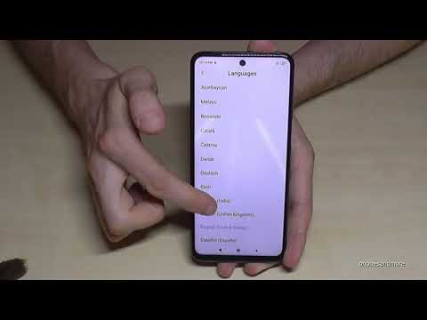 Redmi Note 9 Pro (Max): How to change the language? also for  Redmi Note9 S