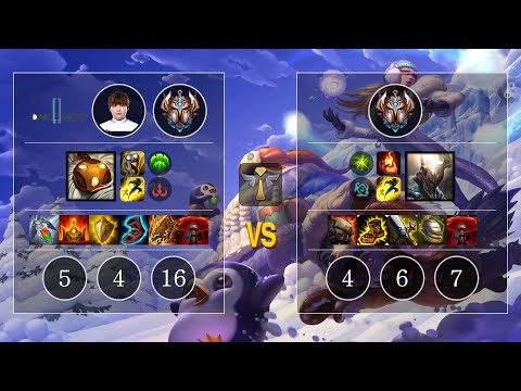 DWG BeryL Bard vs Pantheon Sup - KR Patch 10.12