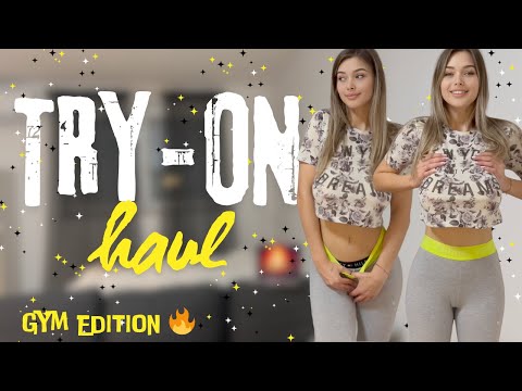 [4K] Gym Outfit Haul | Get Ready With Ari 🔥 (2024)