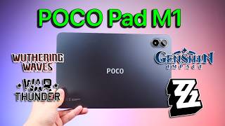 Gaming test - POCO Pad M1 with Snapdragon 7s Gen 4!