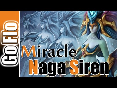 Naga Siren Miracle Dark Rift Full Gameplay 9000mmr Dota 2