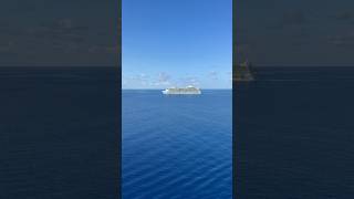 Utopia of the Seas out at sea! #royalcaribbean #utopiaoftheseas #cruiseship #cruise #cruiselife