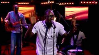 Group of the year SAUTI SOL Live on Swedish national TV perfoming the song "Nairobi" with a twist...