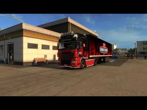 Euro Truck Simulator 2   Daf XF 105 510   1 25   Aalborg to Kobenhavn