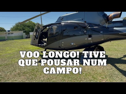 Voo Longo de Helicóptero? Veja Como É BH → Montes Claros no H130 T2! 🚁🔥