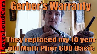 Gerber MP 600 warranty experience