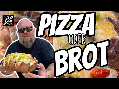 Pizzabrot vom Grill - Geile Nummer - 030 BBQ