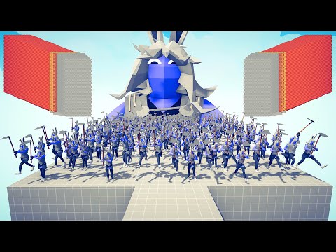 100x JUMPING RABBITS vs EVERY GODS - Totally Accurate Battle Simulator 2023