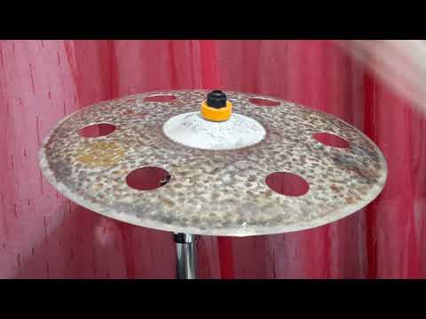 18" Ocean Crash 6 Holes Primitive Series-Diril Cymbals