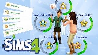 How to Max out Kids and Teens Character Values | The Sims 4 Cheats