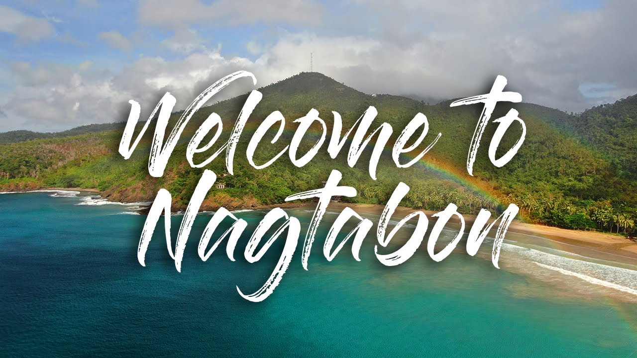 Experience the aerial spectacle of Nagtabon Beach.