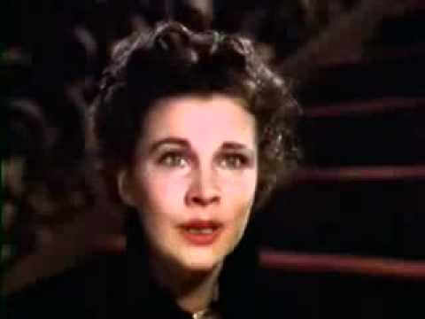 GWTW - Vivien Leigh - '...tomorrow is another day...'
