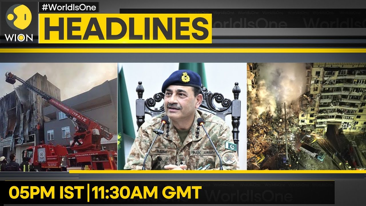 Ukraine: 2 Dead After Dnipro Strike | 6 Killed In Turkish Warehouse Fire | WION HEADLINES