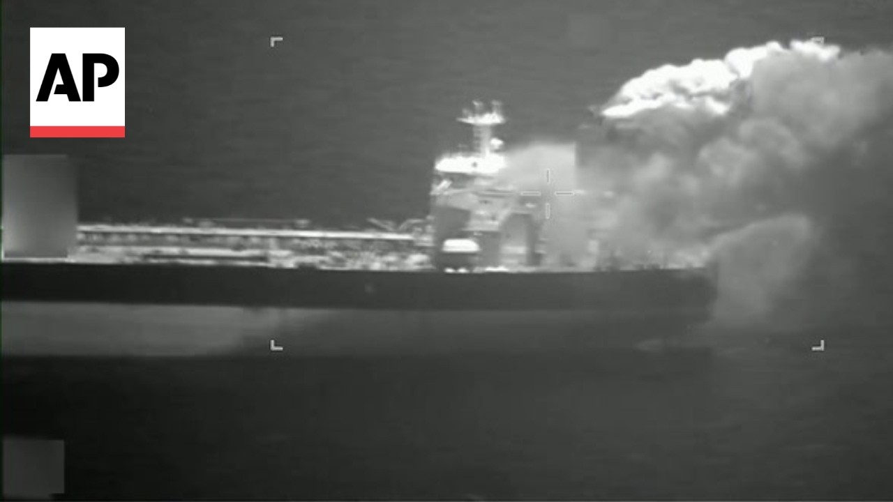 Video | Pentagon releases video of US military firing on two Iran oil tankers