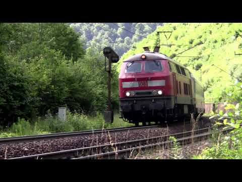 Zugverkehr an der Geislinger Steige und Führerstandsmitfahrt