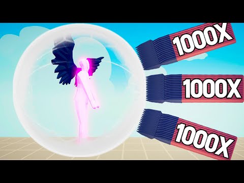DEFLECT MAGNETIC FIELD GOD vs 1000x RANGED UNITS | TABS Totally Accurate Battle Simulator