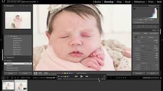 Newborn Photoshop Creamy Edit: Removing Red Blotchy Skin SNEAK PEEK