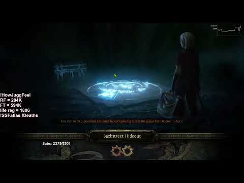 Path of Exile 3.19 | SSF RF Jugg Day 4-5 + RF Helm Craft