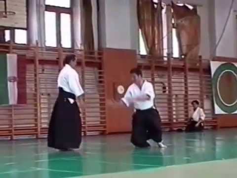 Arai Toshiyuki shihan Aikido embu 2001  MKDE Summer Camp