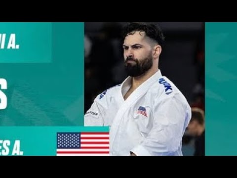 Ariel Torres Gutierrez kata Ohan dai Karate1 series A Salzburg 2024 finals male kata
