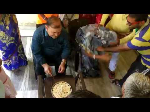 my fufaji's birthday celebrating first time