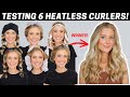 Heatless Curl Showdown Octocurl Vs Robe Tie Curls Curling Rod Leggings Headband Socks