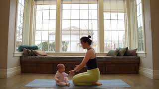 我回归啦！边玩边练，产后我是如何锻炼的。和工具人一起的产后修复，产后瑜伽也可以这么快乐