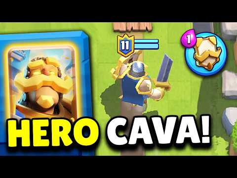 TANK... PROVO il NUOVO CAVALIERE EROICO! 🛡 Clash Royale ITA