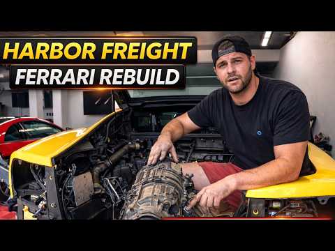 Thumbnail for Ferrari Said This Was Impossible… So I Tried Anyway - Ferrari 360 Engine Removal and Gearbox Rebuild by Ferrari 360