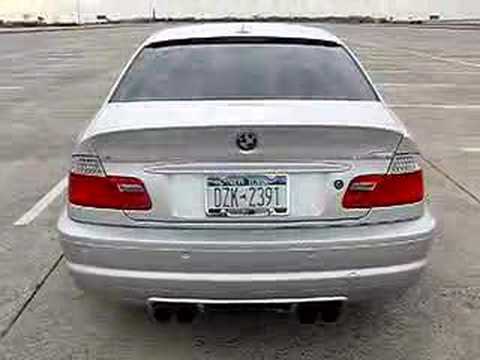 BMW M3 DINAN EXHAUST