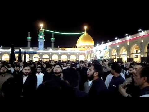Matam - Azadari in Masjid-e-Kufa on 19th Ramadan 1439 Hijri