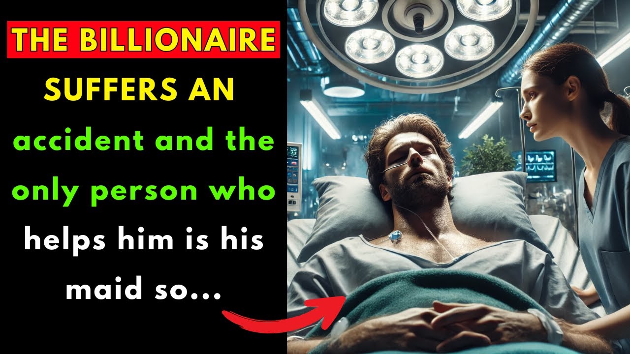 THE BILLIONAIRE SUFFERS AN ACCIDENT AND THE ONLY PERSON WHO HELPS HIM IS HIS MAID SO...