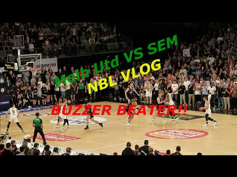 BUZZER BEATER FOR THE WIN?!? NBL VLOG! BEST GAME OF THE SEASON!| BASKETBALL DOWNUNDER