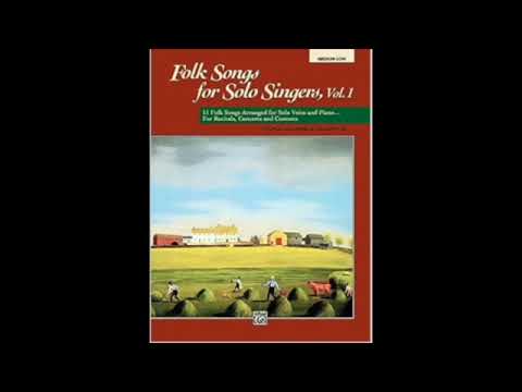 She's Like the Swallow - arr. Carl Strommen - Folk Songs for Solo Singers, Vol. 1 - Medium Low