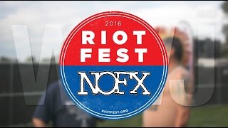 NOFX Interviewed by WWJ Riot Fest Chicago 2016